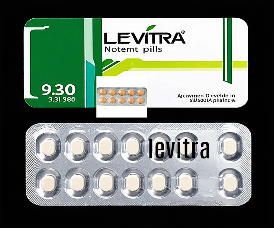 Levitra es con receta